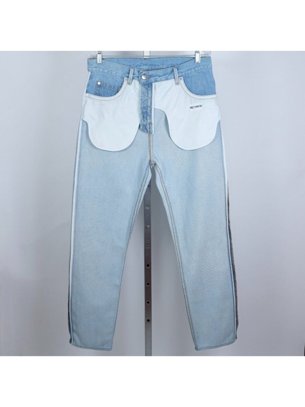 Helmut Lang Inside Out 97 Blue Jeans sz 27 fits a true 32 waist